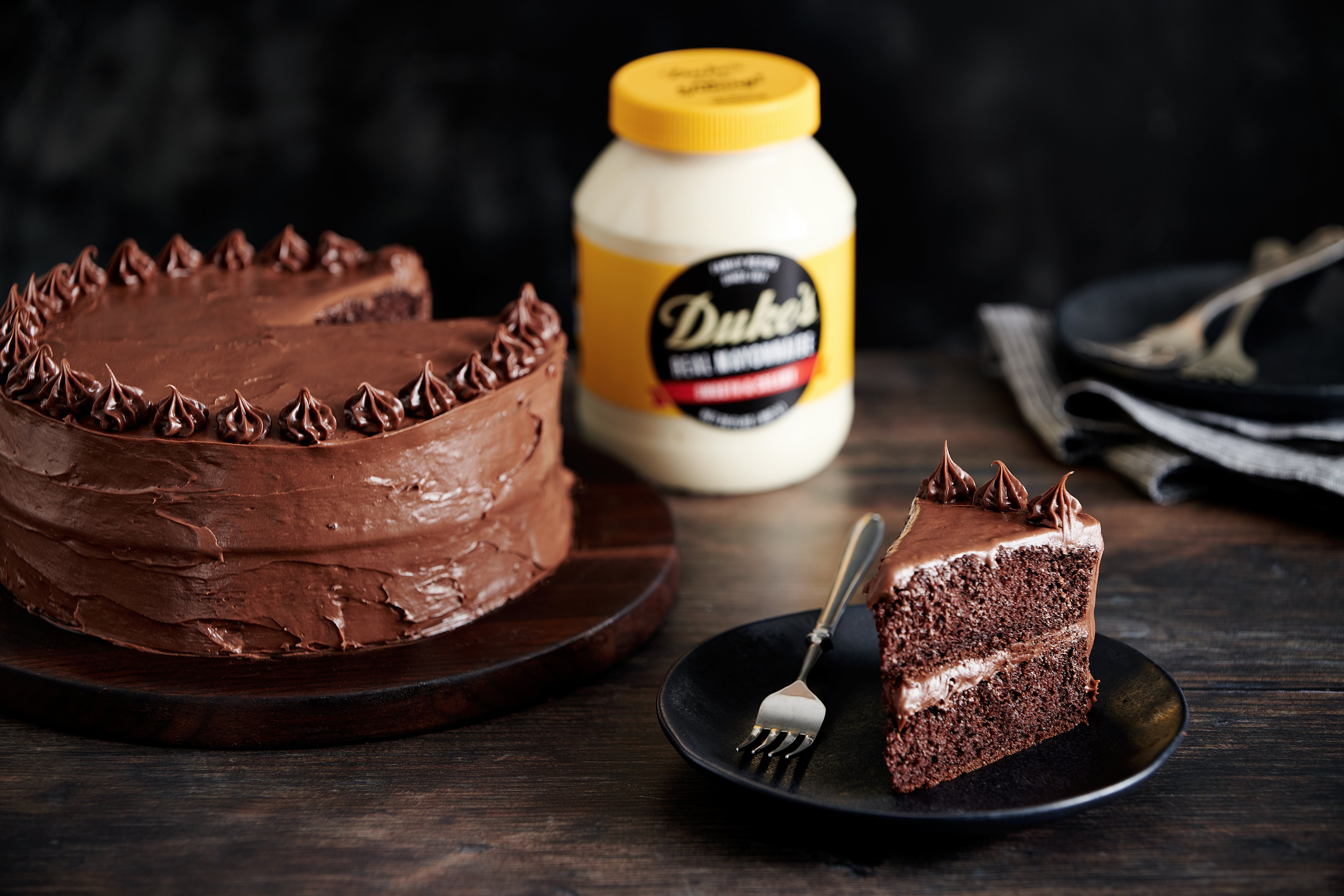 Duke's Chocolate Mayonnaise Cake