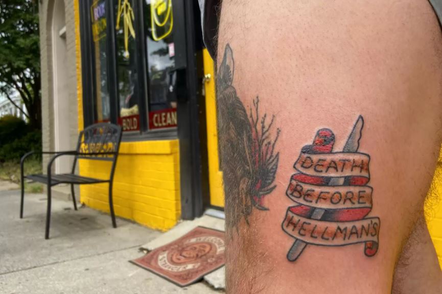 Devoted Mayonnaise Fans Are Getting Tattoos of Their Favorite Brand Duke's Mayo