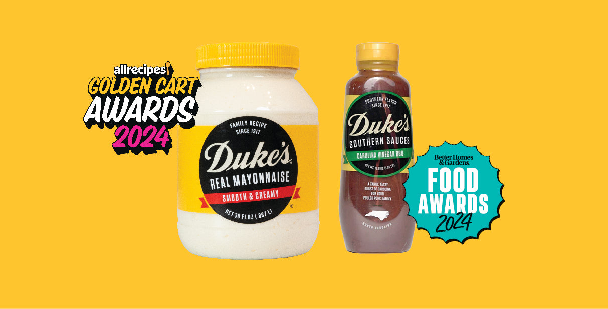 Duke's Mayonnaise and BBQ Sauce Named 2024 Winner in both Allrecipes'