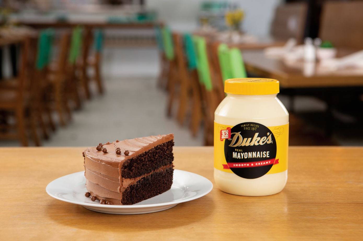 Chocolate Expresso Cake with Caramel-Chocolate Ganache Buttercream Fro – Duke's Mayo