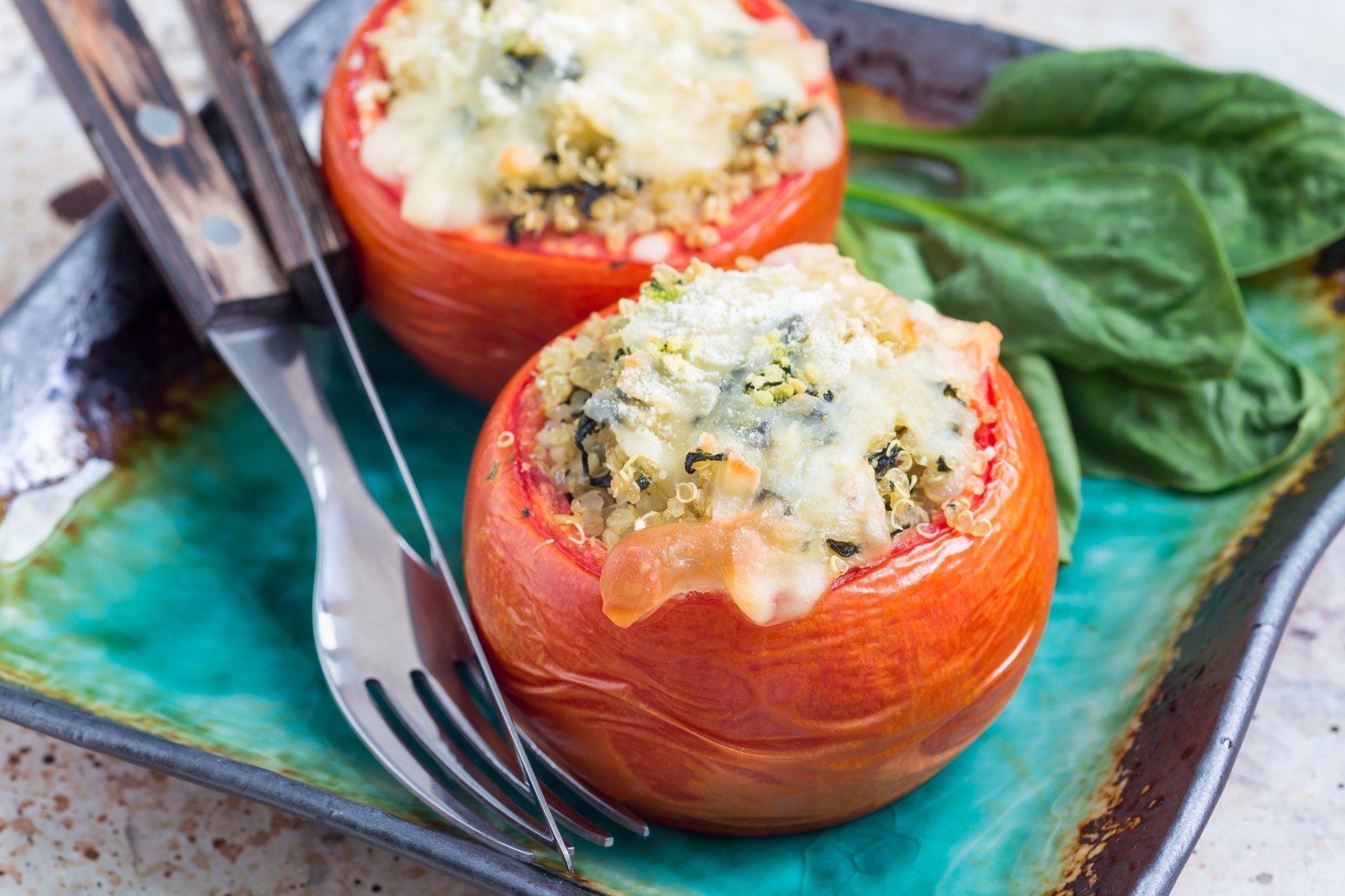 Baked Stuffed Tomatoes – Duke's Mayo