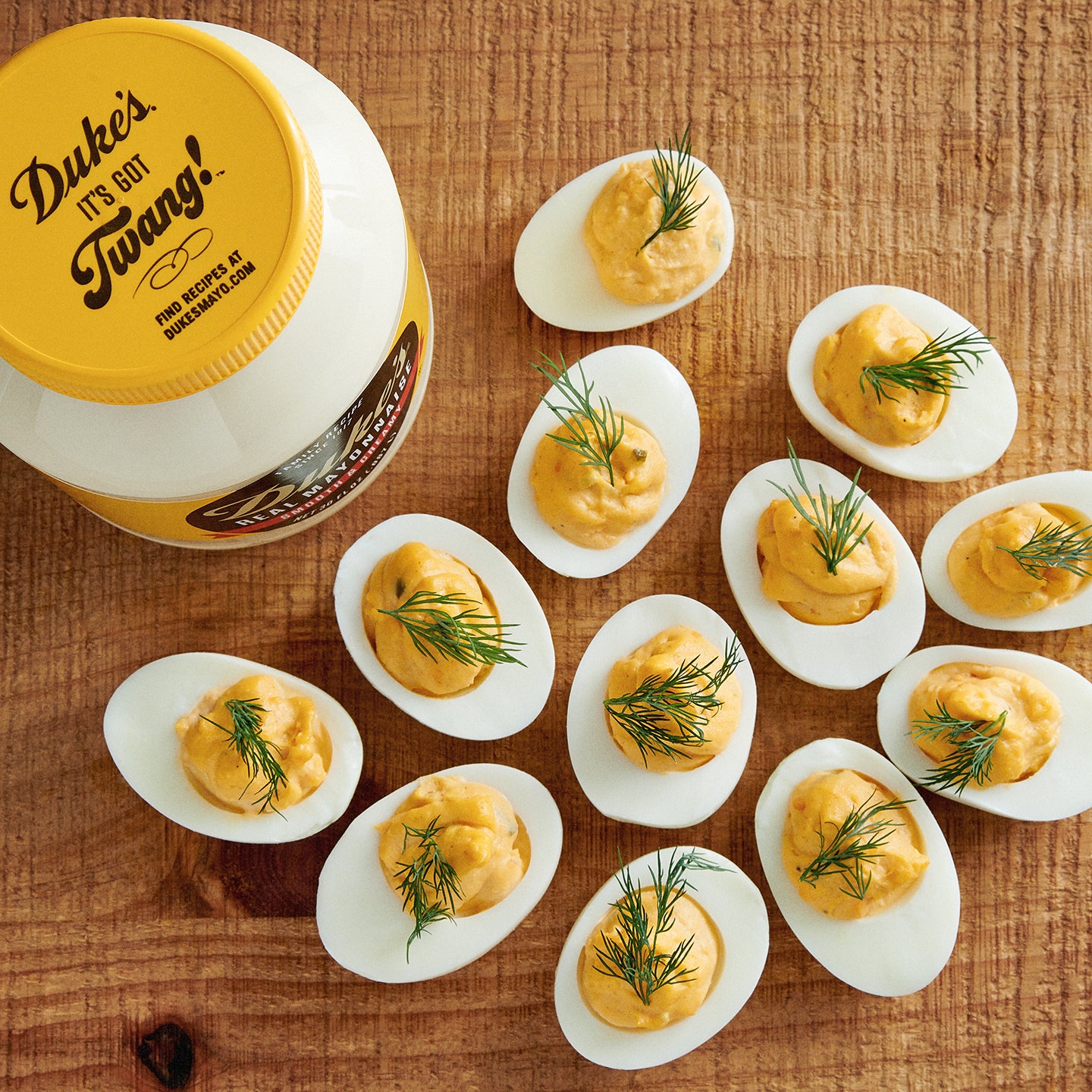 Classic Deviled Eggs Duke S Mayo