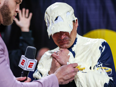 ESPN Sideline Reporter Dips Fries in Mayo Dripping From Coach’s Sleeve