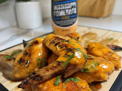 Grilled Mississippi Comeback Wings