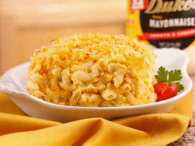 Duke's Baked Macaroni and Cheese with Baked Panko Crust