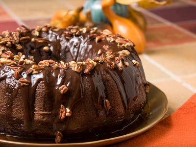 Chocolate Pecan Bundt Cake