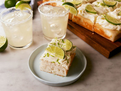 Margarita Cake with Tequila Frosting