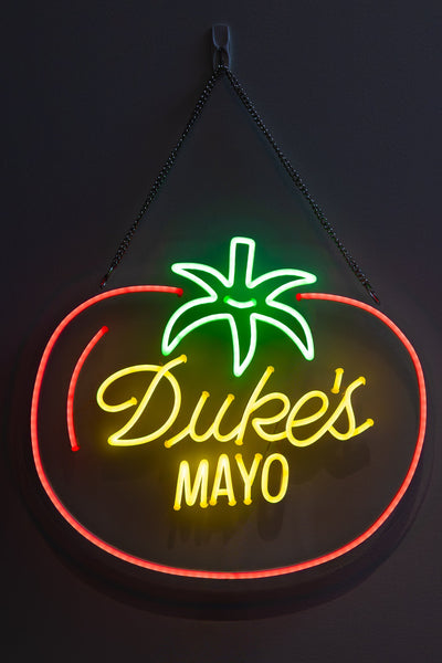 Duke's Mayo Tomato Light Up LED Sign