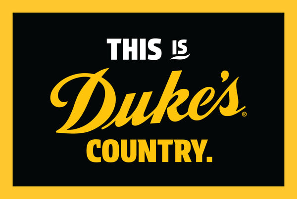 Welcome to Duke's Country Yard Sign