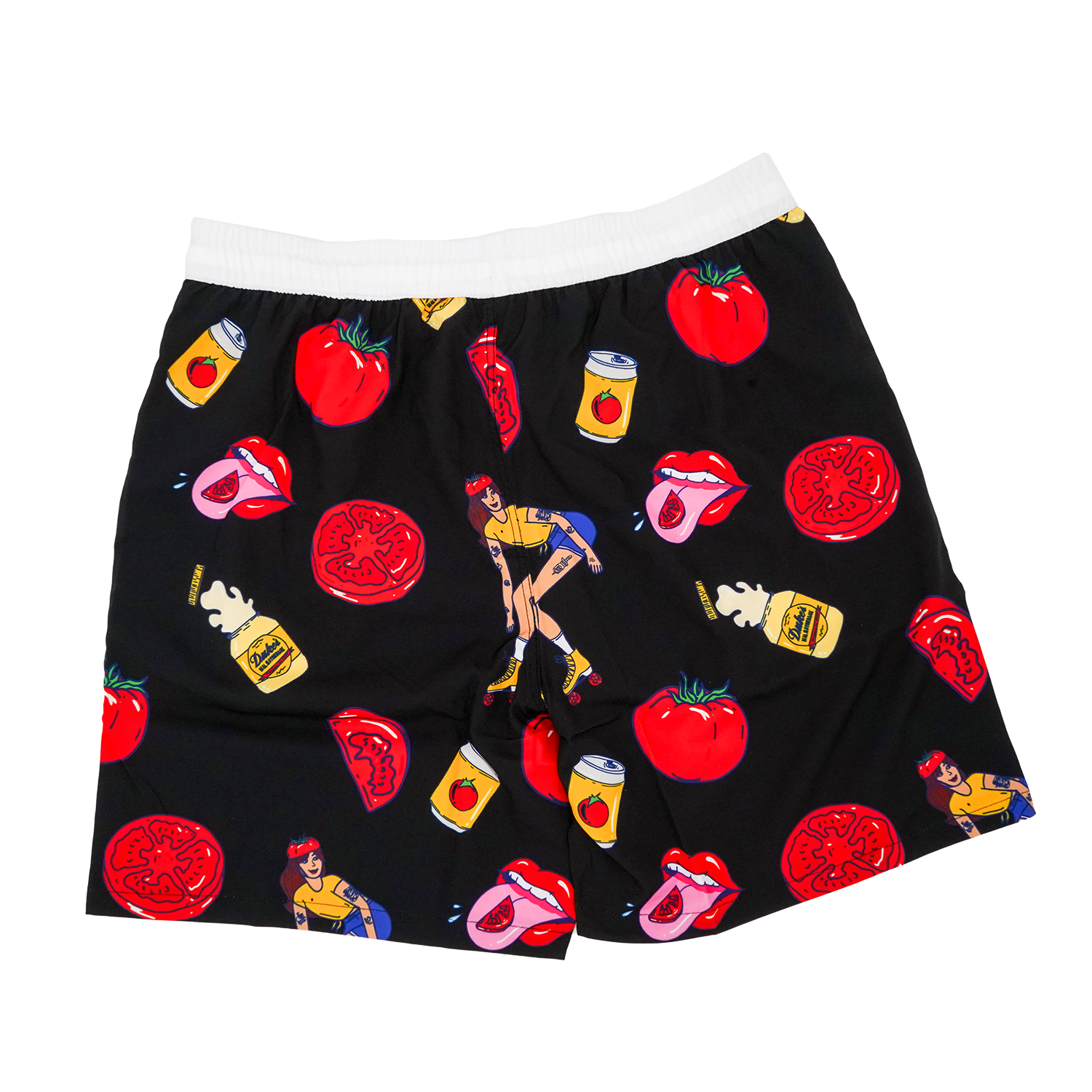 Hot Tomato Summer Swim Trunks – Duke's Mayo